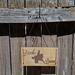 Western Style handcrafted Name Plate with Barrel Racer horse image, Golden Oak wood stain, and font choice 3. Hanging with black suede cord